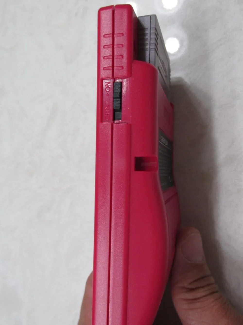 Refurbished to Like New Gameboy Color Backlit Screen Purple with Audio Amplifier